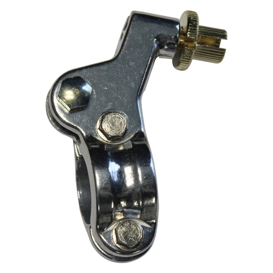 Whites Left Bracket Honda 2-piece CR \'97-\'03 - Forged Polished