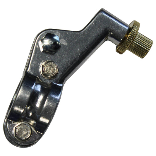 Whites Left Bracket Kawasaki 2-piece KX \'83-\'98 - Polished Forged