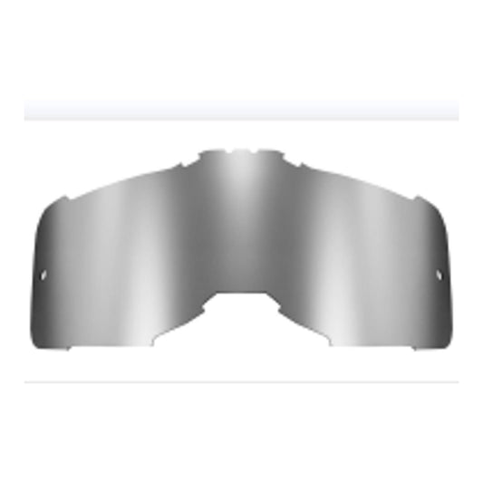 LS2 AURA GOGGLE SILVER IRIDIUM LENS