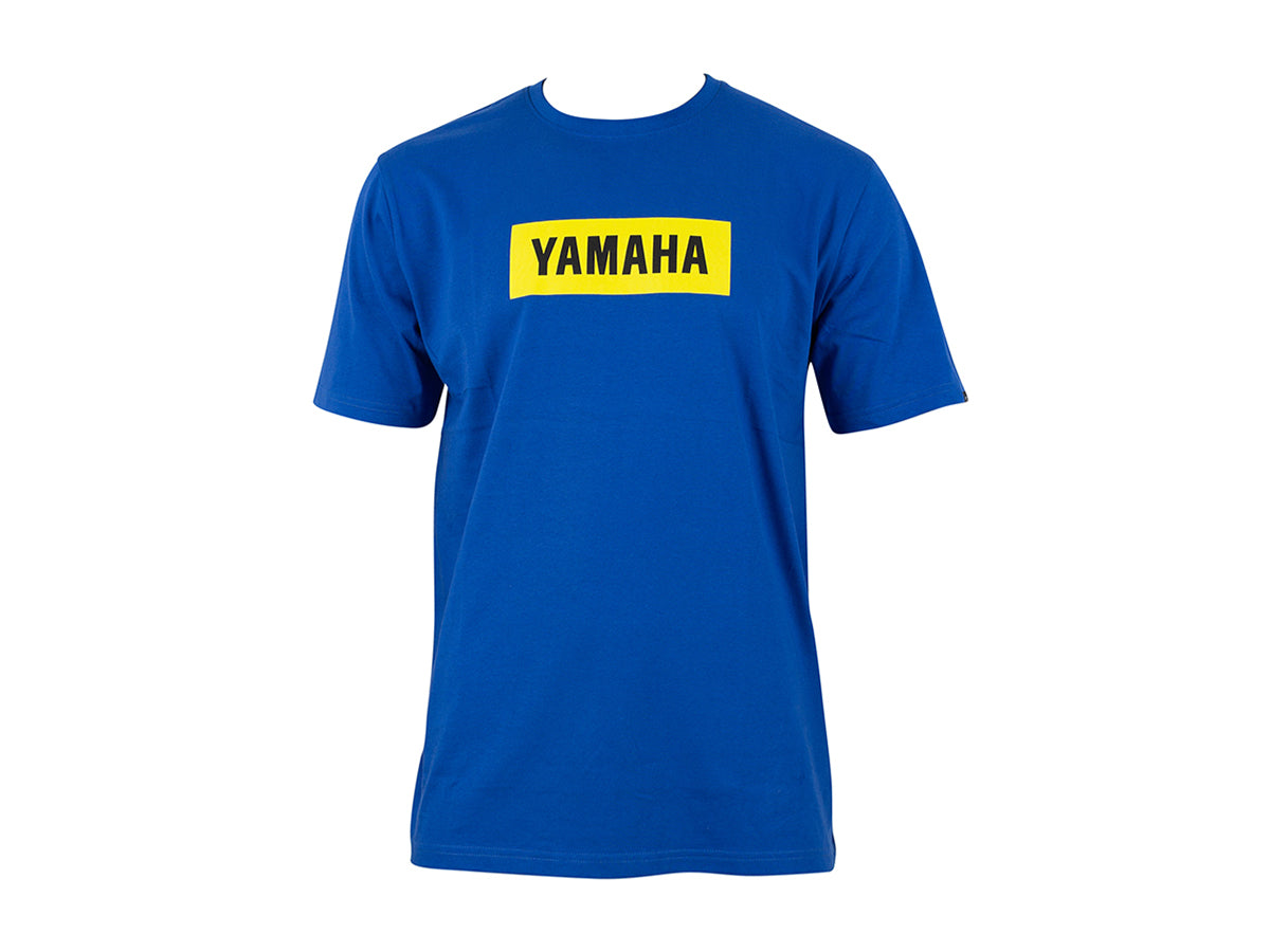 Yamaha Mens Divider T-Shirt - Blue