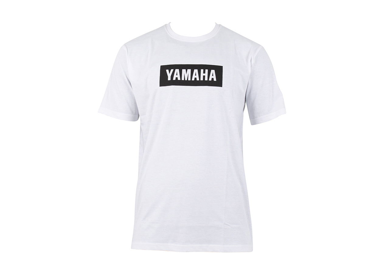 Yamaha Mens Divider T-Shirt - White