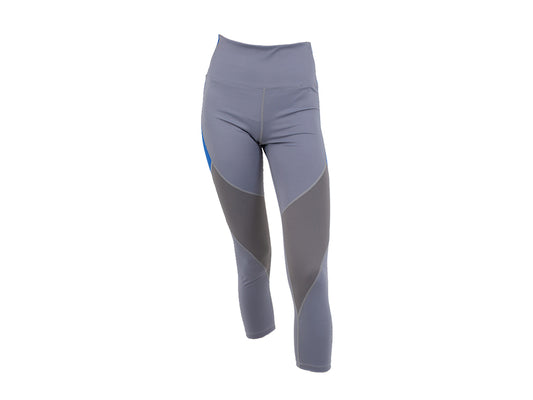 Yamaha Womens Lycra Leggings - Grey/Blue