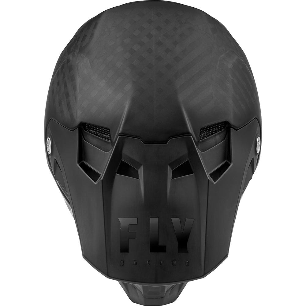 FLY FORMULA CARBON YOUTH HELMET - MATT BLACK MCLEOD ACCESSORIES (P) sold by Cully's Yamaha