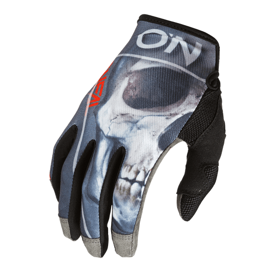 ONEAL MAYHEM BONES 2022 GLOVES - BLACK/RED CASSONS PTY LTD sold by Cully's Yamaha