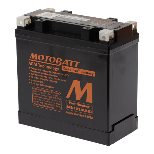 Motobatt Battery Quadflex AGM - MBTX20UHD