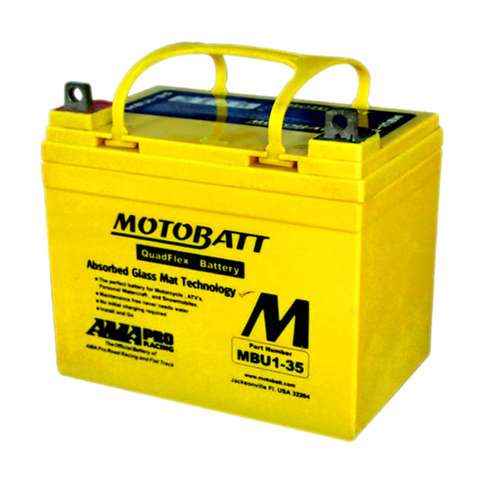 Motobatt Lug Type Terminal, Positive L/H MBU1-35