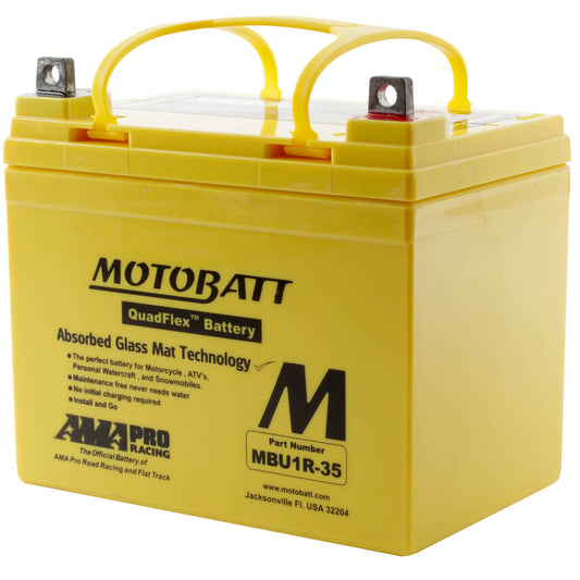 Motobatt Lug Type Terminal, Positive R/H MBU1R-35