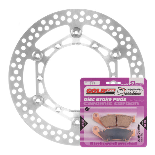 Brake Disc & Pad Front Kit - Yamaha WR250F \'01-\'16