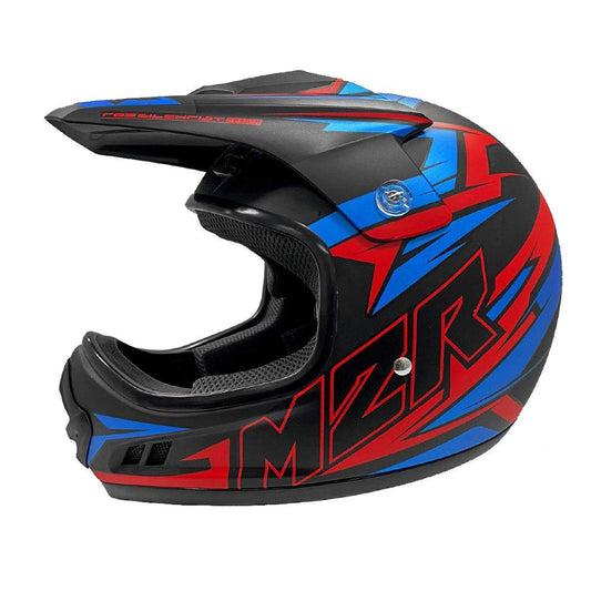 M2R 2021 MX2 JR BOLT YOUTH HELMET - PC-1F MCLEOD ACCESSORIES (P) sold by Cully's Yamaha