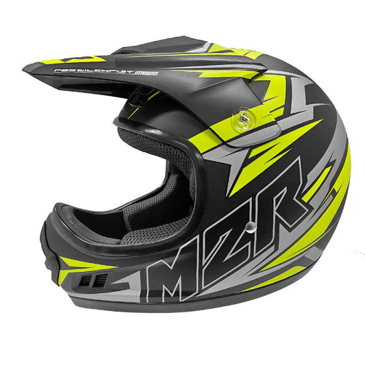 M2R 2021 MX2 JR BOLT YOUTH HELMET - PC-3F MCLEOD ACCESSORIES (P) sold by Cully's Yamaha