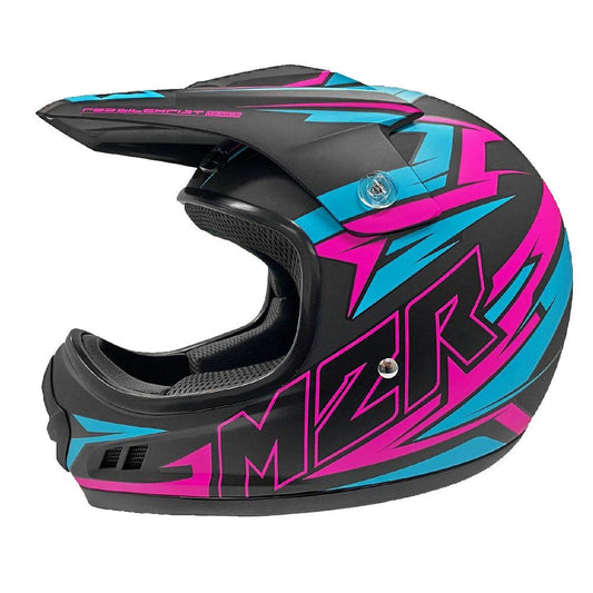 M2R 2021 MX2 JR BOLT YOUTH HELMET - PC-7F MCLEOD ACCESSORIES (P) sold by Cully's Yamaha