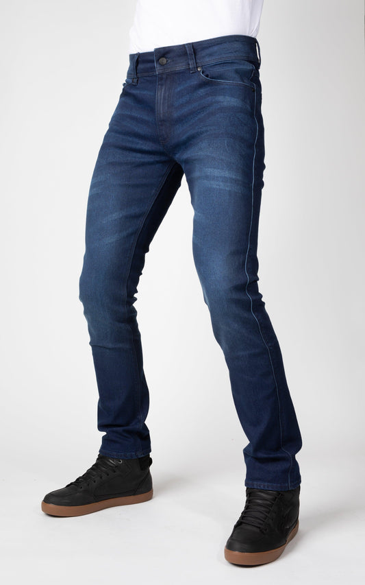 BULL-IT ICON II STRAIGHT JEANS LONG LEG - BLUE CASSONS PTY LTD sold by Cully's Yamaha