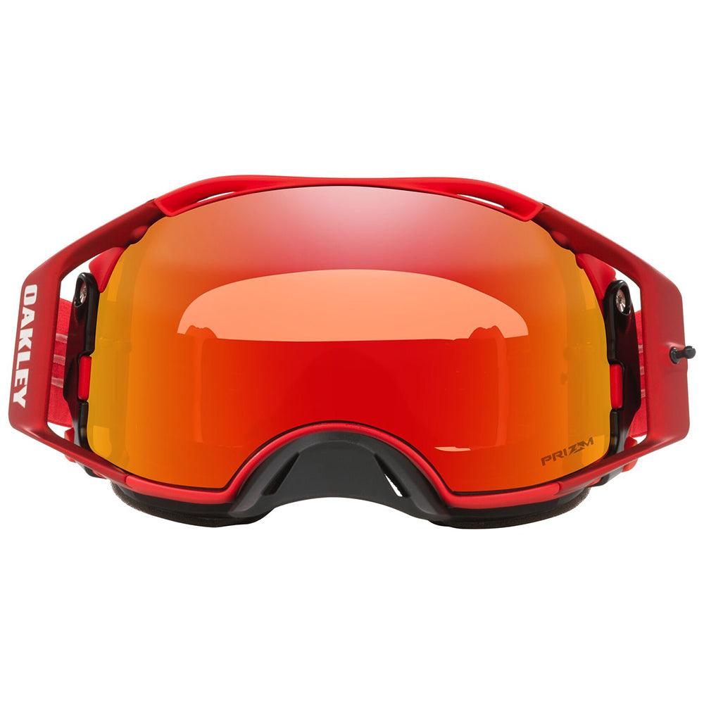 OAKLEY AIRBRAKE MOTO RED GOGGLES 2021 - PRIZM MX TORCH MONZA IMPORTS sold by Cully's Yamaha