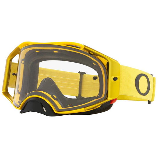 OAKLEY AIRBRAKE MOTO YELLOW GOGGLES 2021 - CLEAR MONZA IMPORTS sold by Cully's Yamaha