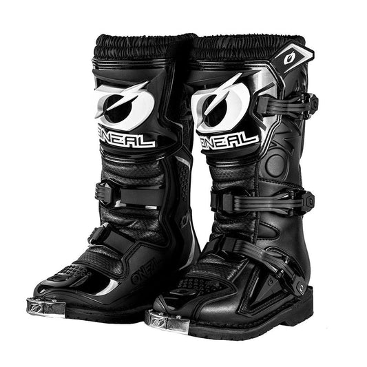 ONEAL RIDER PRO KIDS 2021 BOOTS - BLACK CASSONS PTY LTD sold by Cully's Yamaha