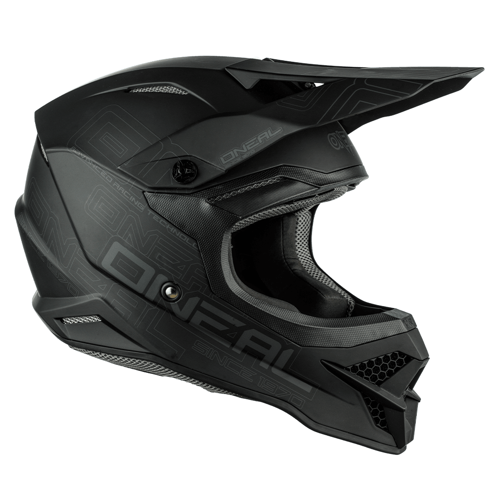 ONEAL 2023 3 SERIES SOLID HELMET - FLAT BLACK CASSONS PTY LTD sold by Cully's Yamaha