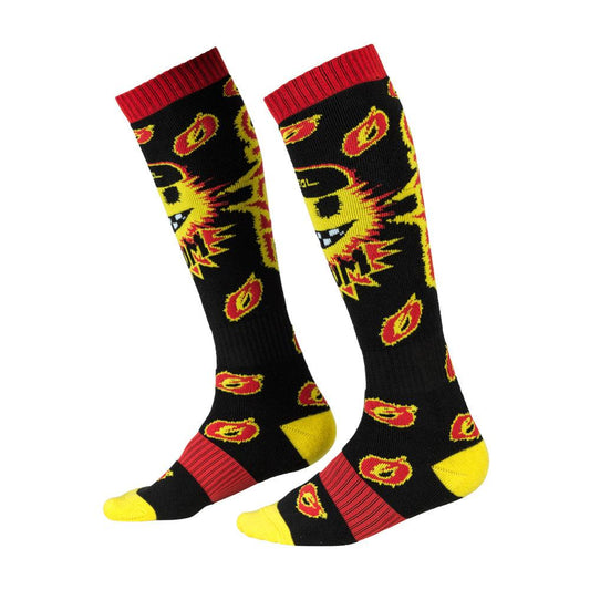 ONEAL PRO MX BOOM 2022 SOCKS - BLACK/YELLOW CASSONS PTY LTD sold by Cully's Yamaha