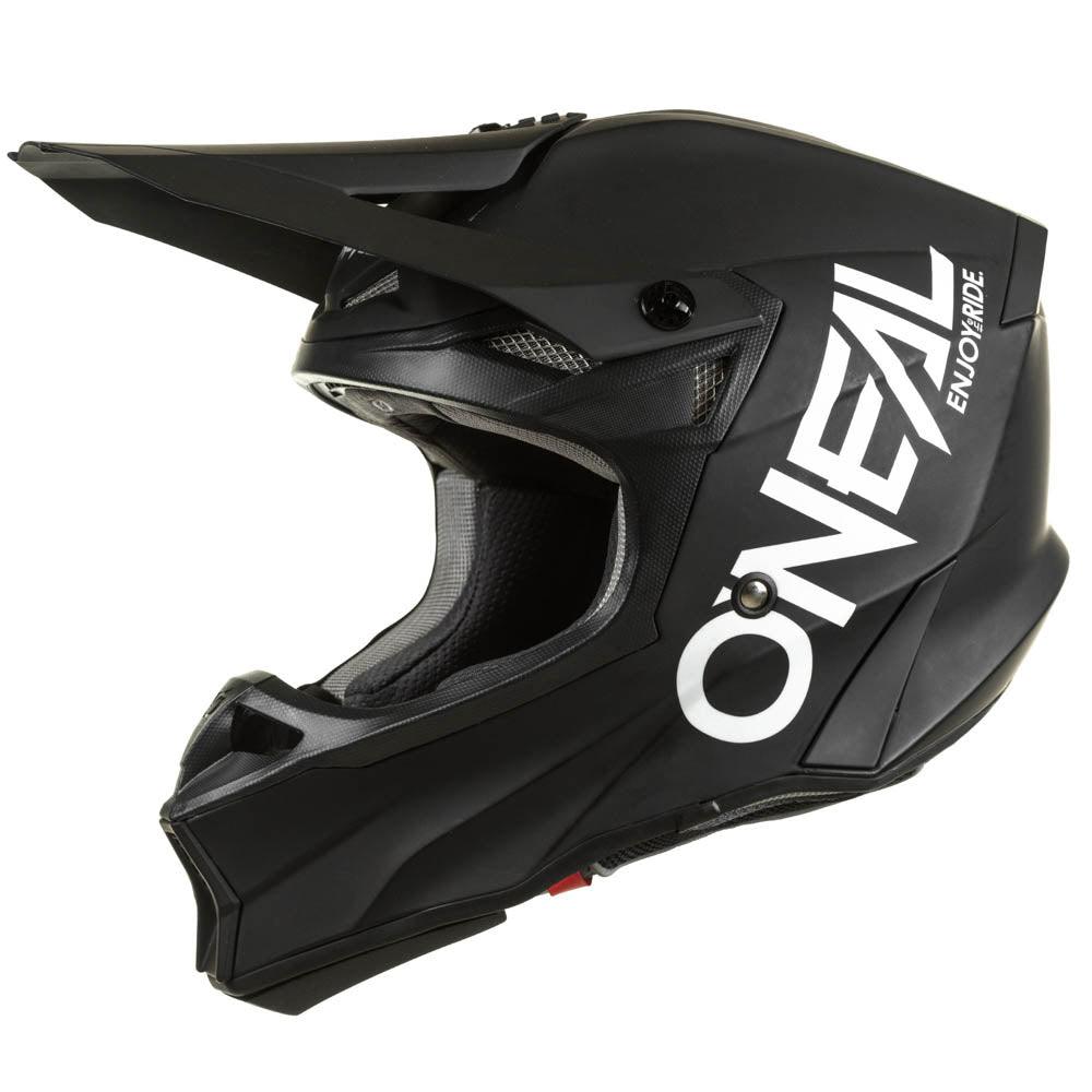 ONEAL 10 SRS ELITE 2022 HELMET - BLACK/WHITE CASSONS PTY LTD sold by Cully's Yamaha