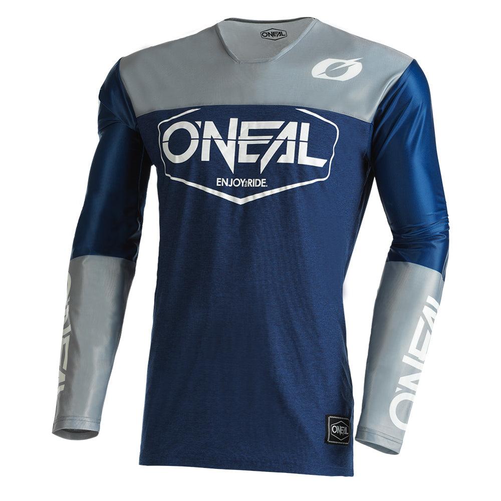 ONEAL MAYHEM HEXX JERSEY - BLUE/GREY CASSONS PTY LTD sold by Cully's Yamaha