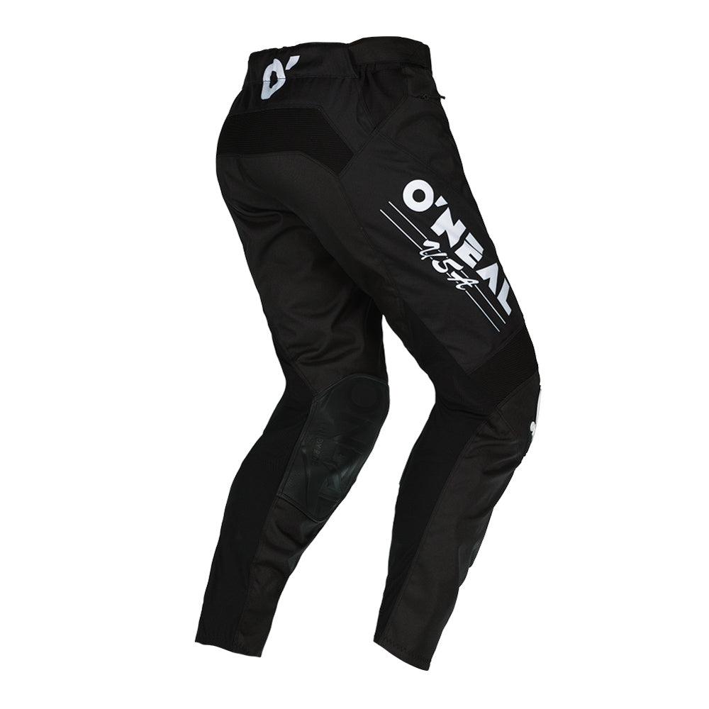 ONEAL MAYHEM BULLET PANTS - BLACK/WHITE CASSONS PTY LTD sold by Cully's Yamaha