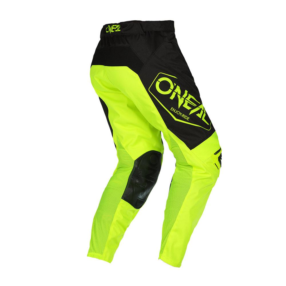 ONEAL MAYHEM HEXX YOUTH PANTS - BLACK/YELLOW CASSONS PTY LTD sold by Cully's Yamaha
