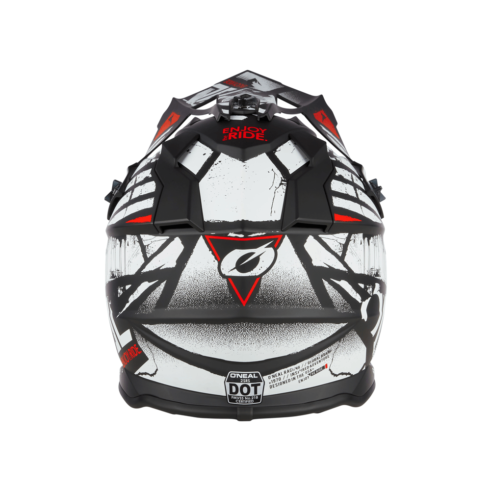 ONEAL 2023 2 SERIES GLITCH HELMET - BLACK/WHITE CASSONS PTY LTD sold by Cully's Yamaha