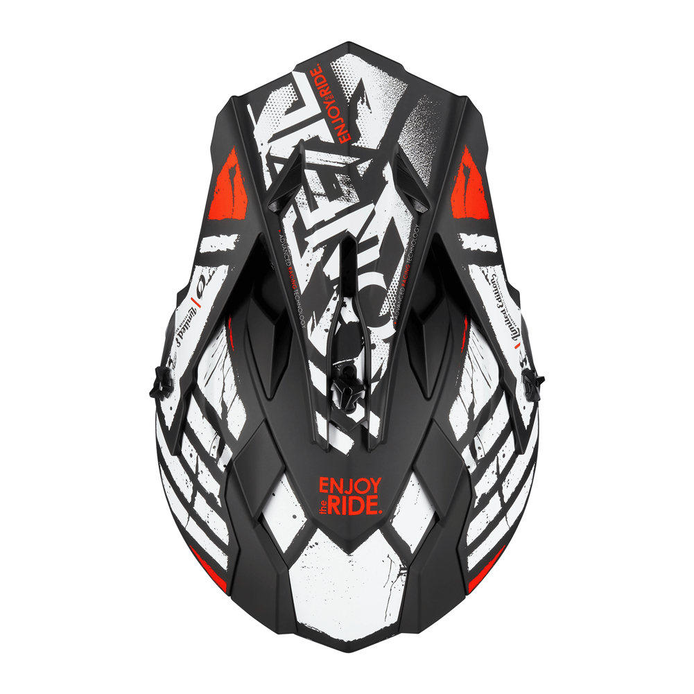 ONEAL 2023 2 SERIES GLITCH HELMET - BLACK/WHITE CASSONS PTY LTD sold by Cully's Yamaha