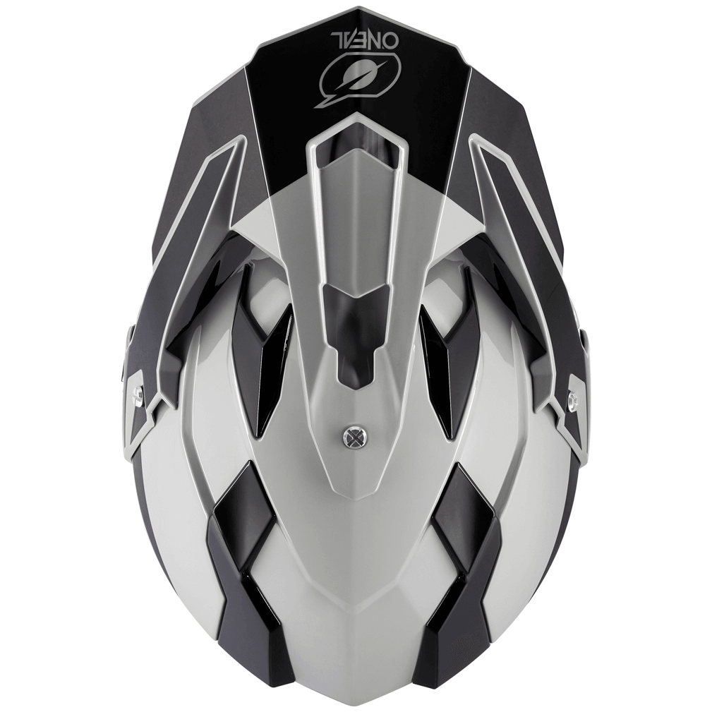 ONEAL 2023 SIERRA ll R HELMET - BLACK/GREY/RED CASSONS PTY LTD sold by Cully's Yamaha