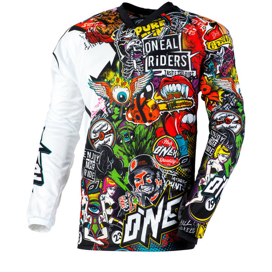 ONEAL 2024 MAYHEM CRANK JERSEY - BLACK/MULTI