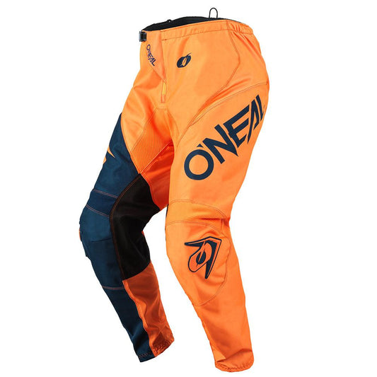 ONEAL ELEMENT RACEWEAR YOUTH PANTS - ORANGE/BLUE CASSONS PTY LTD sold by Cully's Yamaha