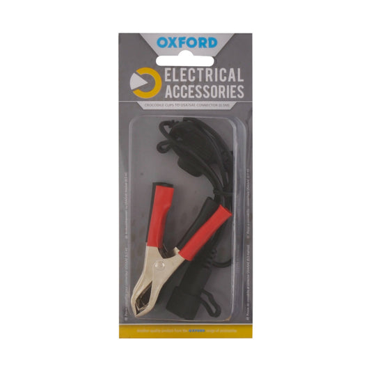 Oxford Crocodile Clips to USA/SAE Connector (0.5metre Lead)