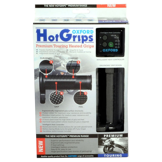 OXFORD OXFORD HOT GRIPS PREMIUM TOURING with V8 SWITCH