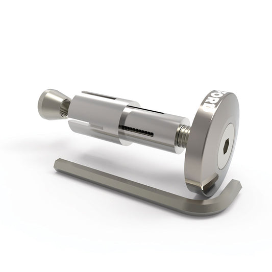 Oxford Handlebar Bar Ends 2 - Sil Anodised