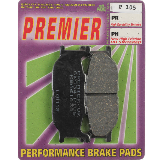 Premier Brake Pads - P Organic Standard