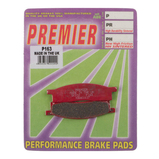 Premier Brake Pads - P Organic Standard