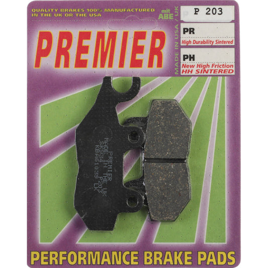 Premier Brake Pads - P Organic Standard