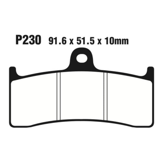 Premier Brake Pads - P Organic Standard