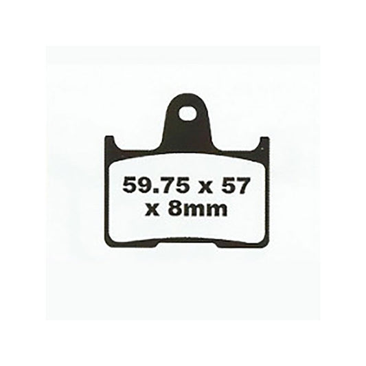 Premier Brake Pads - P Organic Standard