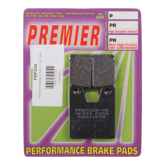 Premier Brake Pads - P Organic Standard