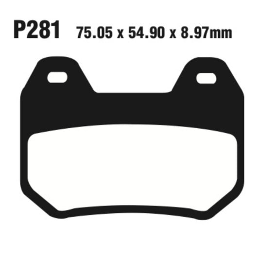 Premier Brake Pads - P Organic Standard