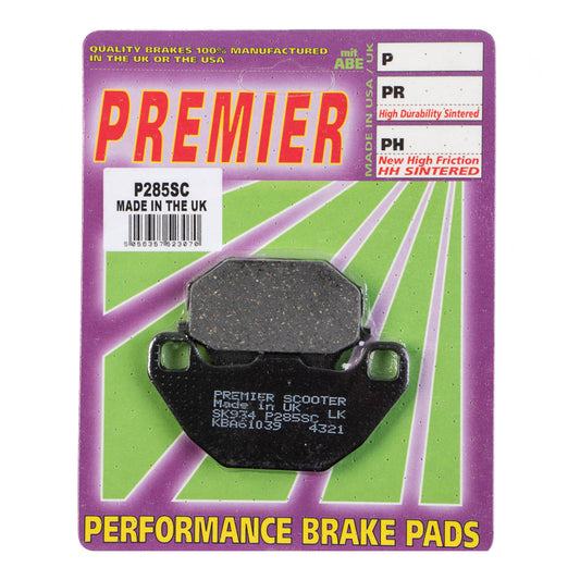 Premier Brake Pads - P Organic Standard