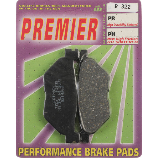 Premier Brake Pads - P Organic Standard