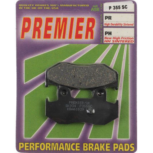 Premier Brake Pads - P Organic Standard