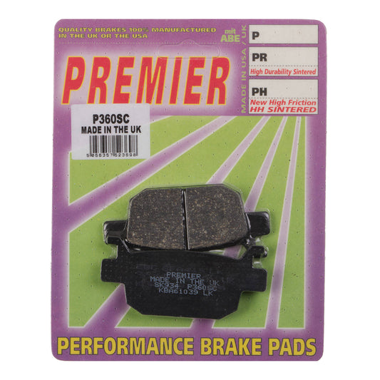 Premier Brake Pads - P Organic Standard