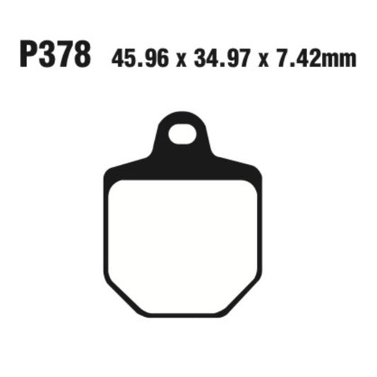 Premier Brake Pads - P Organic Standard
