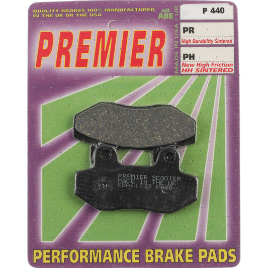 Premier Brake Pads - P Organic Standard