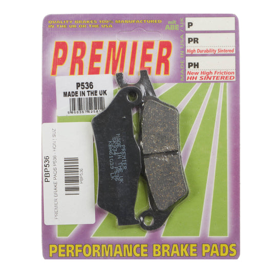 Premier Brake Pads - P Organic Standard