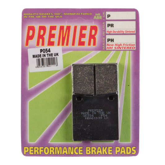 Premier Brake Pads - P Organic Standard
