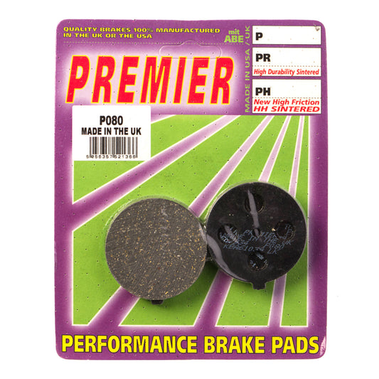 Premier Brake Pads - P Organic Standard