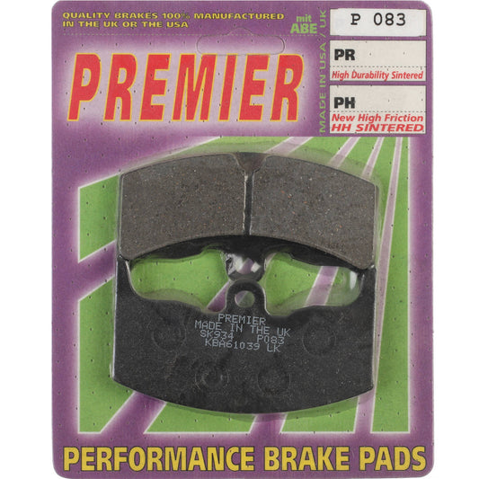 Premier Brake Pads - P Organic Standard